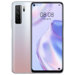 Silver Huawei P40 Lite 5G front and back view
