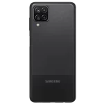 Black Samsung A12 back view