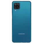 Blue Samsung A12 back view