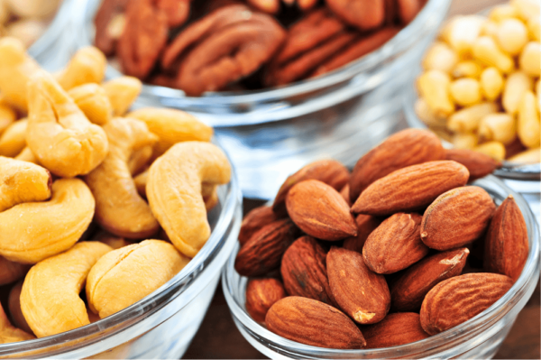 Almonds and nuts